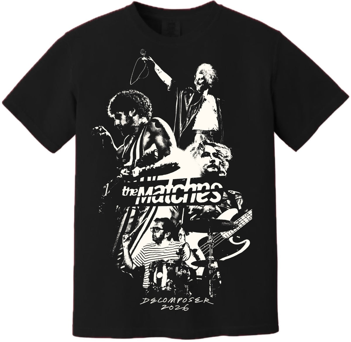 The Matches - Post Tour Live Band Shirt - PreOrder