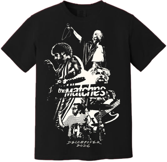 The Matches - Post Tour Live Band Shirt - PreOrder