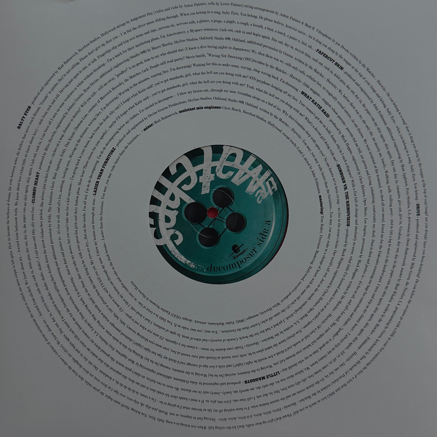 Decomposer - 20 Years Later - limited edition vinyl